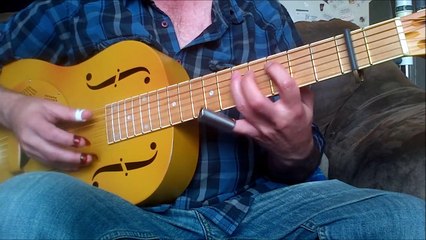 Hoochie Coochie Man Slide Guitar Lesson in Open A Tuning