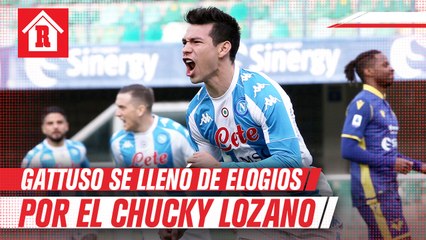 Gattuso llenó de elogios a Chucky: 'Es un futbolista muy veloz, lleva tiempo con nota positiva'