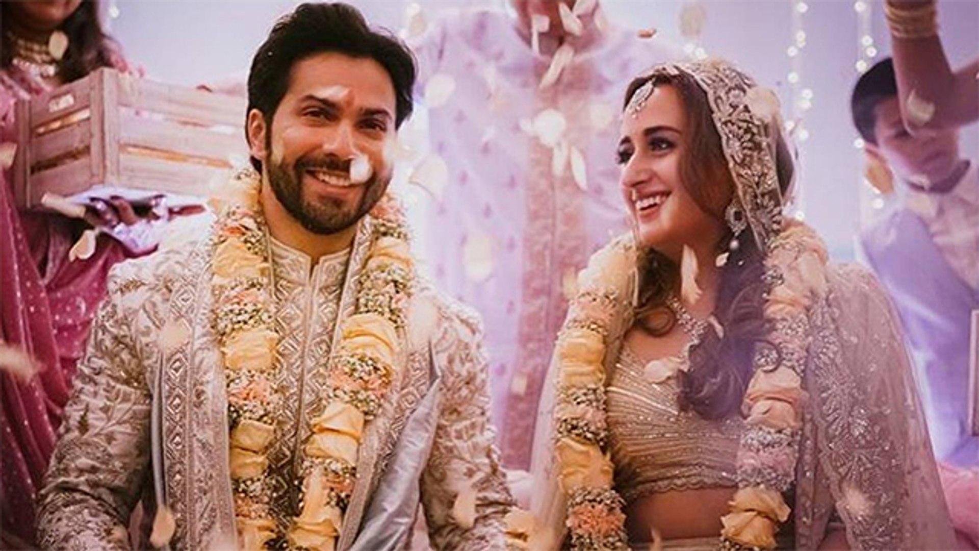 ⁣First Pictures Of Varun Dhawan- Natasha Dalal Wedding Are OUT