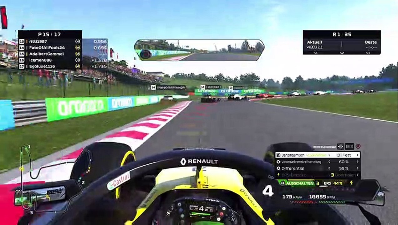 F1 2020 - F1RLPSN - Budapest