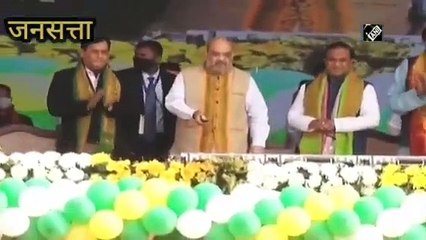 असम में गरजे Amit Shah, बोले- पहले सेमीफाइनल जीता, अब फाइनल जीतना है