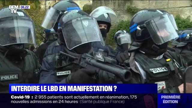 Maintien de l'ordre: l'interdiction du LBD en manifestation préconisé, sauf émeutes ou danger grave