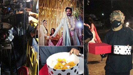 Varun Dhawan's Family Distributes Shaadi Ke Ladoo To Paparazzi