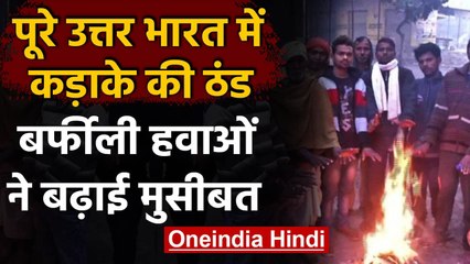Weather Update: North India में ठंड और कोहरे का सितम, आज चलेंगी सर्द हवाएं | वनइंडिया हिंदी