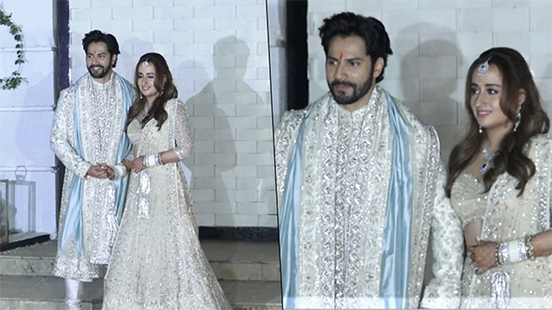 ⁣Varun Dhawan- Natasha Dalal Make FIRST Media Appearance After Marriage