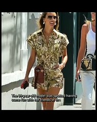 Alessandra Ambrosio Shows Off Toned Figure In Bikini After Workout On The Beach