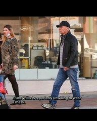 Bruce Willis Kicked Out of Store for Refusing to Wear a Mask