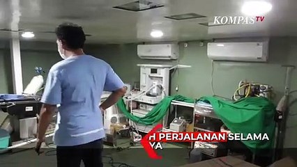 Penampakan RS Terapung Ksatria Airlangga di Majene, Bantu Penanganan Korban Gempa