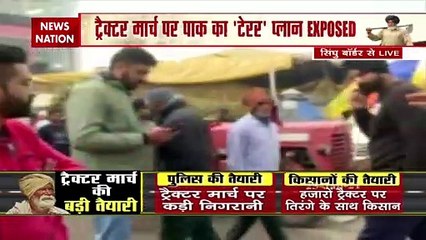 Exclusive coverage from Singhu border ahead of tractor march