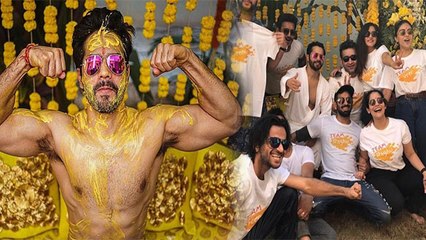 Varun Dhawan HALDI CEREMONY VIRAL | Varun Dhawan Natasha Dalal Haldi Ceremony | Boldsky