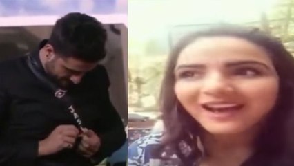 Bigg Boss 14;  Aly Goni को अंगूठी की नाप देते देख ये बोली Jasmin; Jasly fans होंगे खुश | FilmiBeat