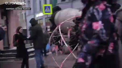 La UE busca una respuesta común a la represión en las marchas pro-Navalni