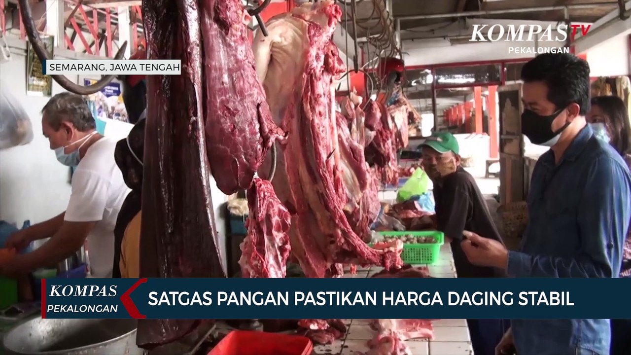 Satgas Pangan Pastikan Harga Daging Stabil
