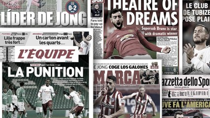 Frenkie de Jong met enfin tout le monde d'accord au FC Barcelone, le transfert d'Eden Hazard au Real Madrid dans le collimateur de la justice