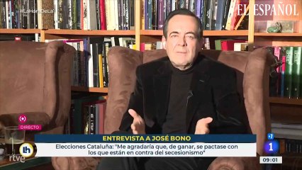 Bono, sobre Iglesias: "Apodera a separatistas y sucesores de terroristas"