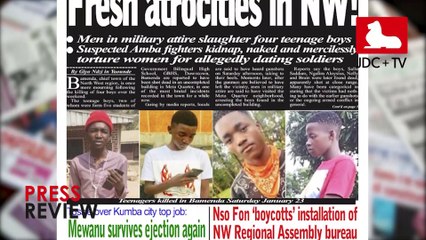 CAMEROONIAN PRESS REVIEW OF JANUARY 25, 2021