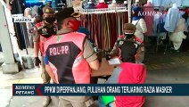 PPKM Diperpanjang, Puluhan Orang Terjaring Razia Masker di Wilayah Jakarta