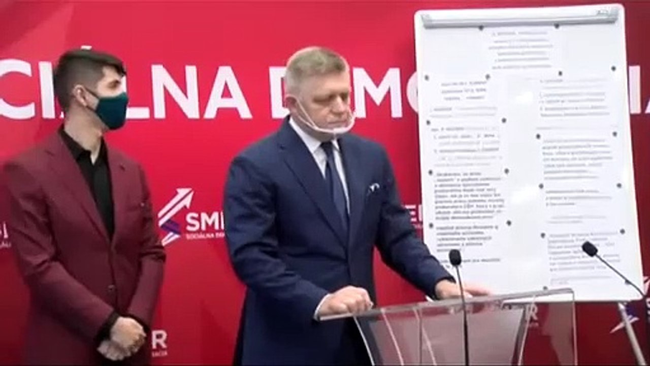 ZÁZNAM: TK predstaviteľov strany Smer–SD