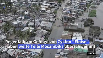 Tausende obdachlos durch Zyklon "Eloise" in Mosambik