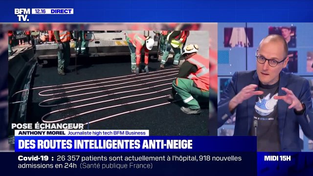 Des routes intelligentes anti-neige - 25/01