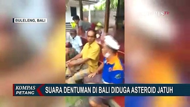 LAPAN: Suara Dentuman di Bali Diduga Asteroid Jatuh