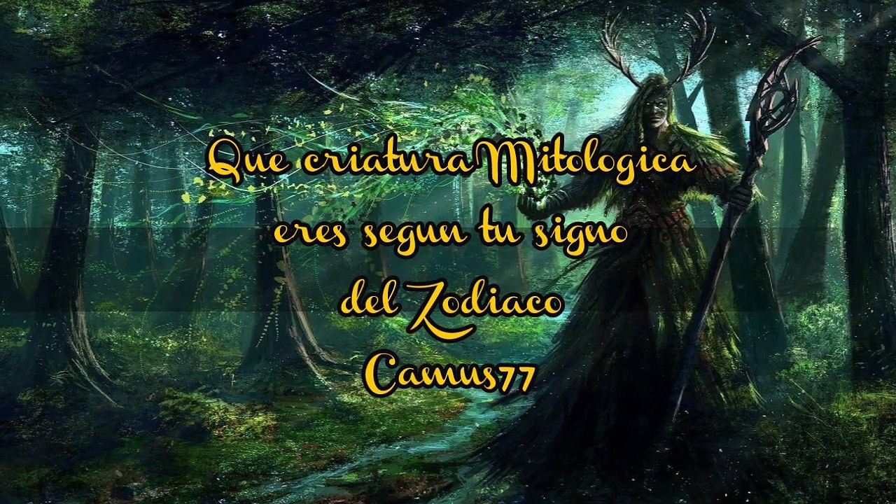 Que CRIATURA MITOLOGICA Eres segun tu signo del ZODIACO