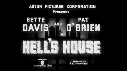 Hell's House (1932) Drama, Horror Full Length Film part 1/2