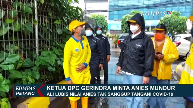 Ketua DPC Gerindra Ali Lubis Minta Anies Mundur