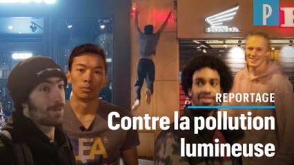 Des commandos «Lights off» la nuit à Paris : «Eteignez vos lumières, sinon on le fera pour vous»