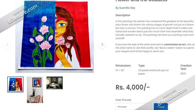 Buy Paintings & Commission Art created by Artists with Disability
