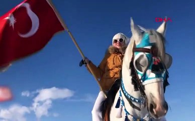 Rus rehber cirit atıyla özlem giderdi