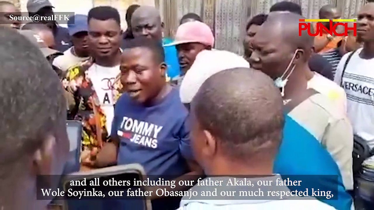 Yoruba Rights Activist ,Sunday Igboho, Thanks Prominent Leaders Speaking Up/Punch