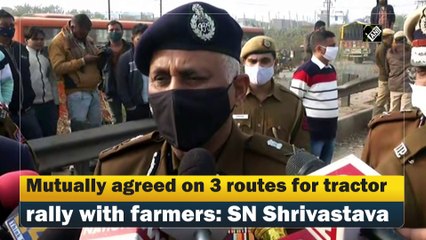 Mutually agreed on 3 routes for tractor rally with farmers: SN Shrivastava