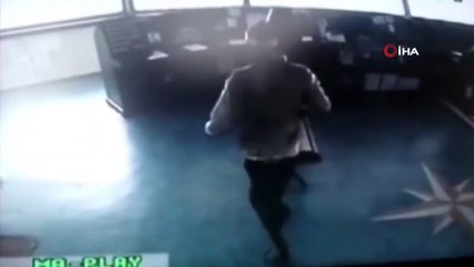 Korsan dehşeti güvenlik kameralarında