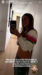 María Pombo sorprende con su danza del vientre tras dar a luz