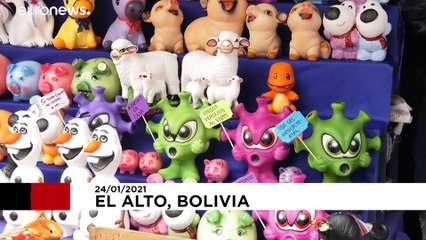 Les Boliviens défient la pandémie pour la fête de l'abondance