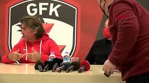 Gaziantep FK, teknik direktör Pinto için imza töreni düzenledi