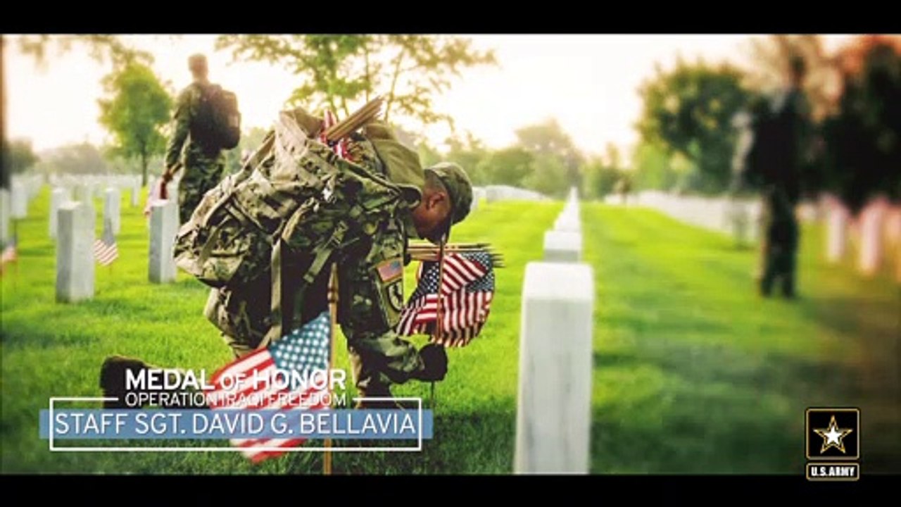 U.S.Military •  Medal of Honor Winner • Staff Sergeant David Bellavia • Speaks about Army Values
