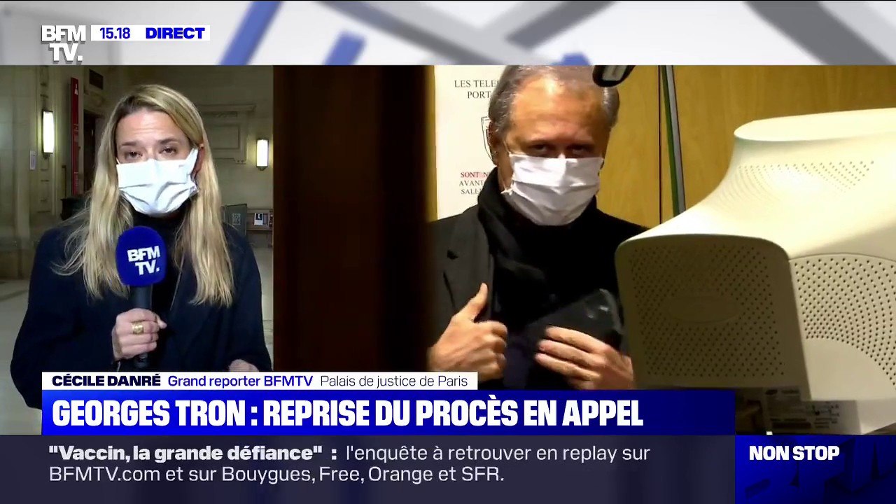 Georges Tron: reprise du procès en appel de l'ex-secrétaire d'État pour viols en réunion