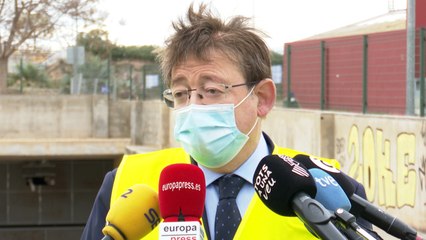 Puig dice que el traslado del hospital de campaña se hizo "por prudencia"