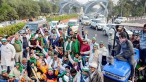 Rajasthan's farmers leave for Delhi to join tractor march