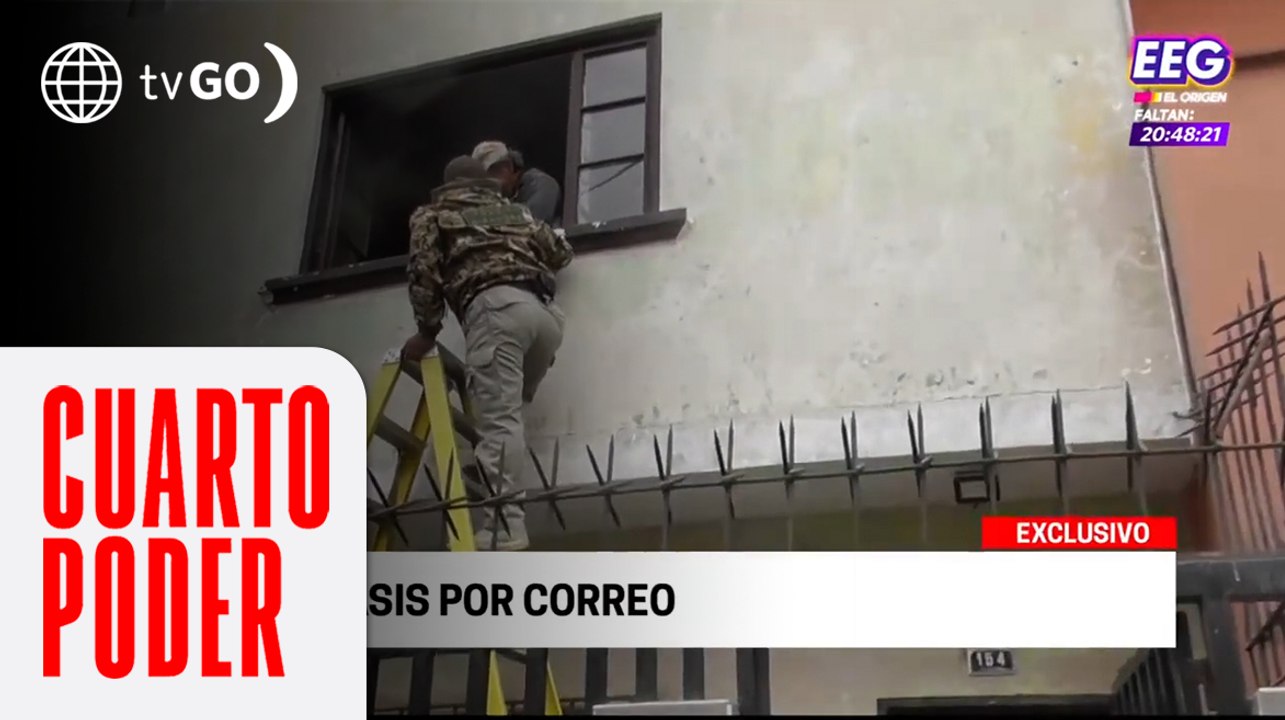 Éxtasis por correo | Cuarto Poder