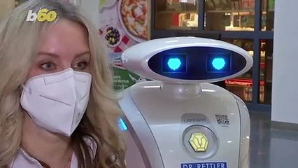 This Robot Sings, Tells Jokes and Cleans at a Hospital in Germany