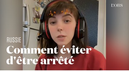 Sur TikTok, les conseils pour éviter les arrestations pendant les manifestations contre Poutine