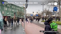 Pays-Bas: heurts entre police et manifestants anti couvre-feu