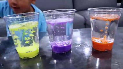 Easy DIY Science Experiment for Kids Rainbow Snowstorm in a Jar!!!