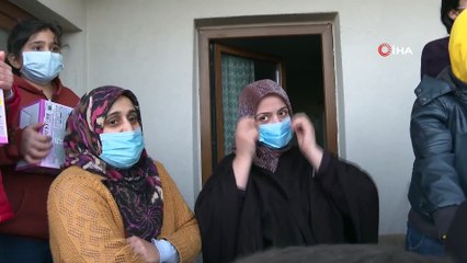 Cumhurbaşkanı Erdoğan yeni konutları gezdi