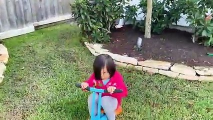 Ryan play with Giant Soccer Ball and Learn about Force and Motion for kids!!