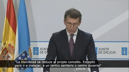Núñez Feijóo: "El cierre de la hostelería será total"