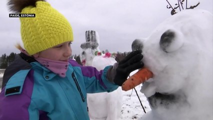 Vaga de frio estende-se da Europa até à Sibéria